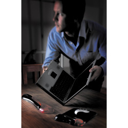 REPOSAMU#ECAS Teclado Duo Gel Color Rojo Y Negro | APLIUM
