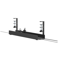 Neomounts Cable Management Tray Max 5 Kg. Clamp-on Design Un | APLIUM