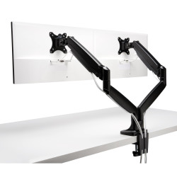 Smartfit One-touch Arm For Dual Monitors - Black | APLIUM