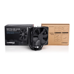 Noctua Cooler CPU NH-U12S CHROMAX.BLACK, 5 Heatpipes Tower, | APLIUM