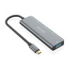 Hub USB Tipo-C Aisens A109-0764/ 3xUSB/ 1xUSB Tipo-C/ Gris | APLIUM