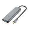 Hub USB Tipo-C Aisens A109-0764/ 3xUSB/ 1xUSB Tipo-C/ Gris | APLIUM