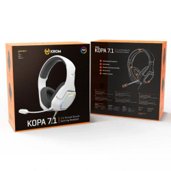 Krom Auriculares Gaming Bluetooth 7.1 Negro | APLIUM