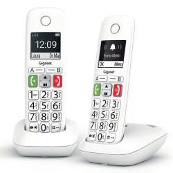 Gigaset E290 Teléfono DECT/analógico Identificador de llamad | APLIUM