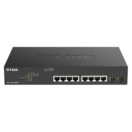 10-Port Layer2 PoE+Gigabit Smart Switch