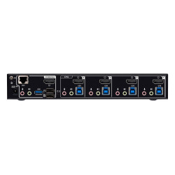 ATEN Conmutador KVMP™ de 4 puertos USB 3.0 y DisplayPort 8K | APLIUM