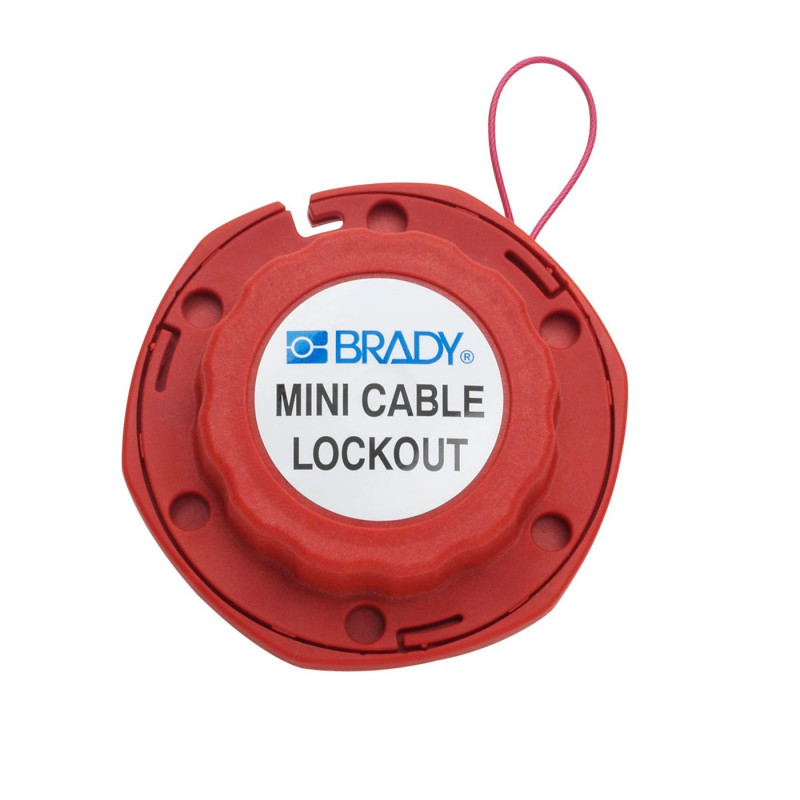Mini Cable Lockout with steel