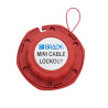 Mini Cable Lockout with steel