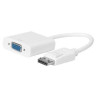 Displayport-VGA M-F, 15cm