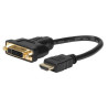 Adapter HDMI - DVI M/F, 15CM
