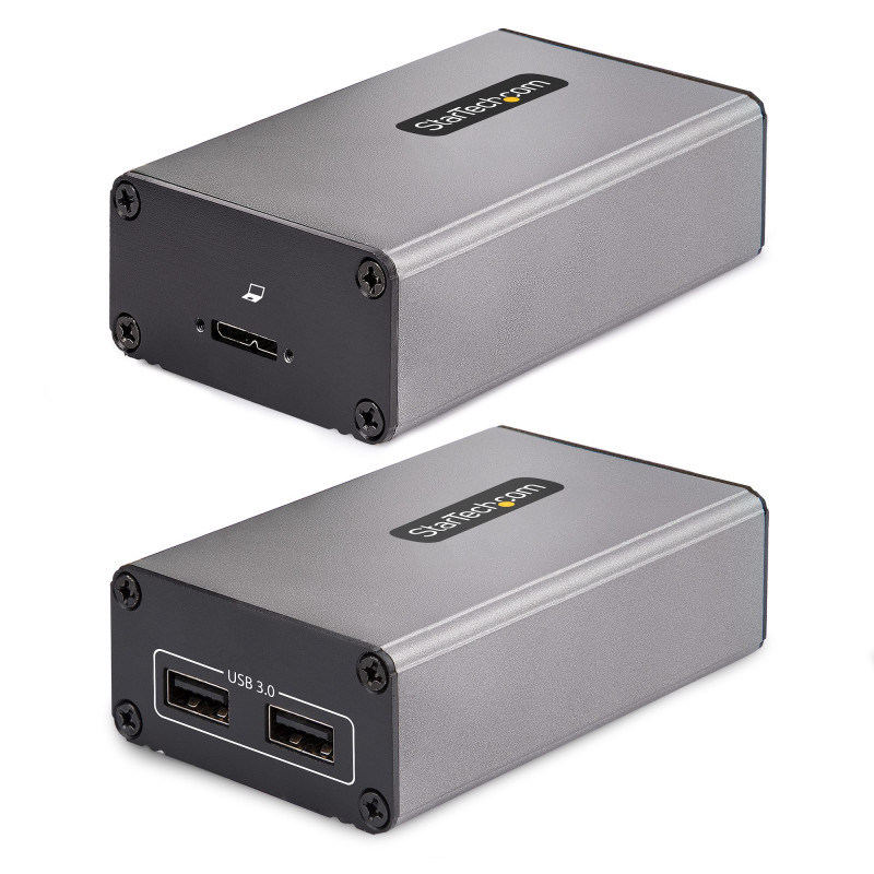 2-Port USB 3.0 Extender over Fiber Optic