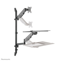 Neomounts Wall Mounted Sit-stand Workstation (SCREEN/KE | APLIUM