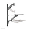 Neomounts Wall Mounted Sit-stand Workstation (SCREEN/KE | APLIUM