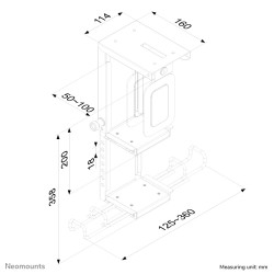 CPU Holder H PC: 20-36CM/W PC: 5-10CM | APLIUM