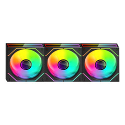 Pack 3 Ventiladores Mars Gaming MF-3DPROKIT/ 12cm + HUB + Ma | APLIUM