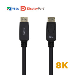 Cable DisplayPort 1.4 8K Aisens A149-0433/ DisplayPort Macho | APLIUM