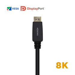 Cable DisplayPort 1.4 8K Aisens A149-0433/ DisplayPort Macho | APLIUM
