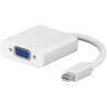 Mini Displayport-VGA M-F White | APLIUM
