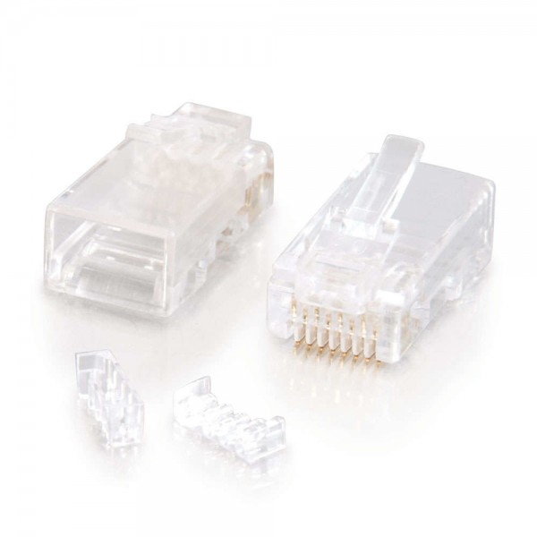 C2G 88125, RJ-45, Blanco, Policarbonato, Oro, 154 g, 100 pieza(s)