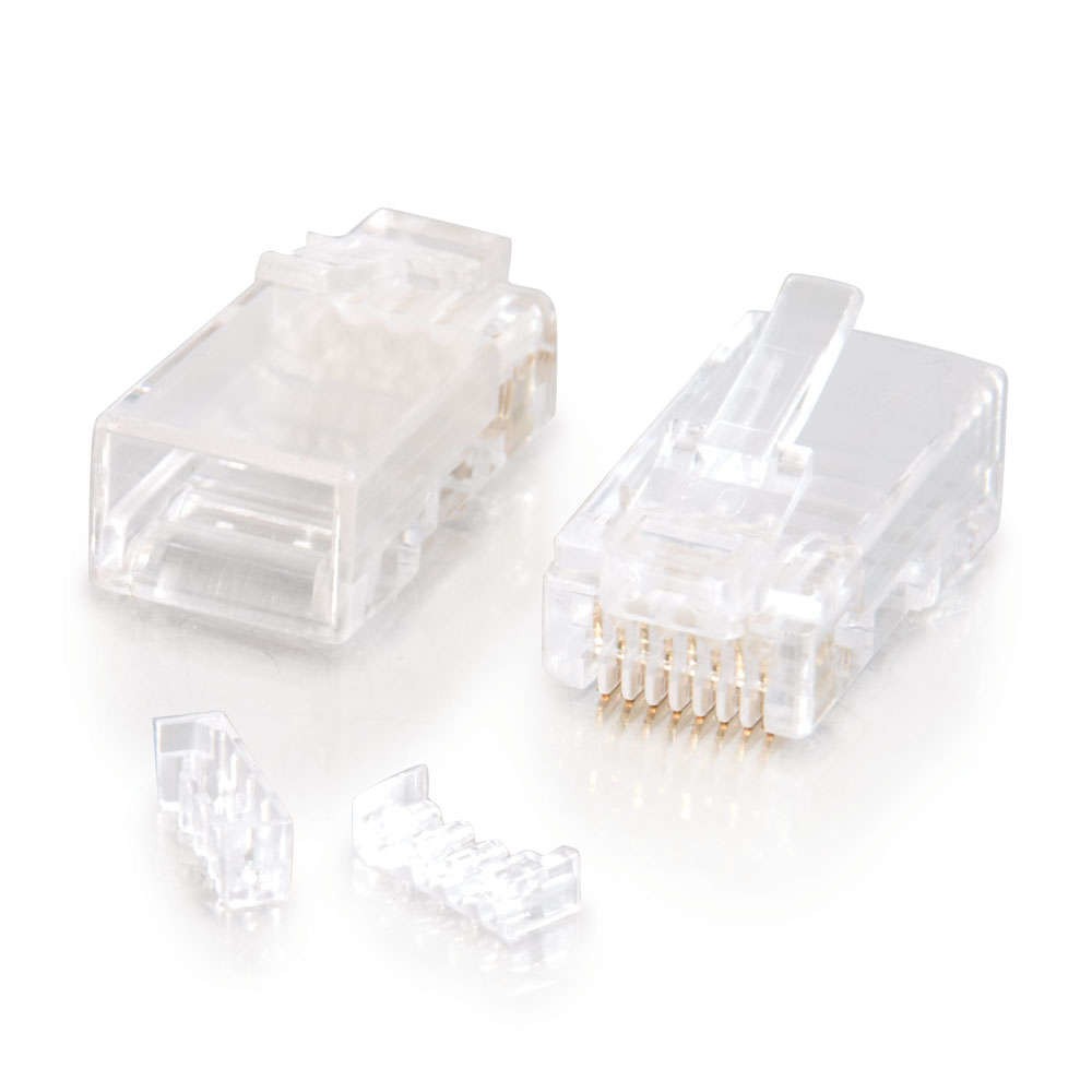 C2G 88125, RJ-45, Blanco, Policarbonato, Oro, 154 g, 100 pieza(s)