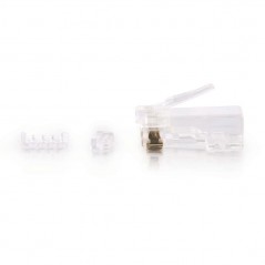 C2G 88125, RJ-45, Blanco, Policarbonato, Oro, 154 g, 100 pieza(s)