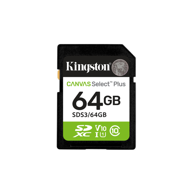 64GB SDXC Canvas Select Plus UHS-I U1