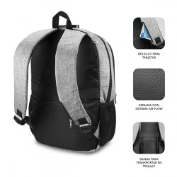 Mochila Subblim Urban Lock para Portátiles hasta 16"/ Puerto | APLIUM