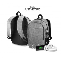 Mochila Subblim Urban Lock para Portátiles hasta 16"/ Puerto | APLIUM