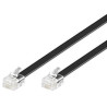 Modular Straight RJ12 6C6P 20m | APLIUM