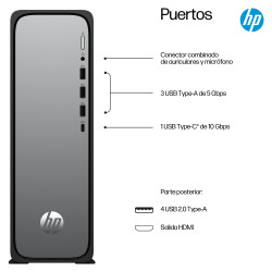 CN8Y9EA - PC HP OmniDesk Slim Desktop S03-0011NS Intel Core | APLIUM