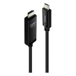 Lindy 43433 - 1m USB Type C to HDMI 8K60 | APLIUM