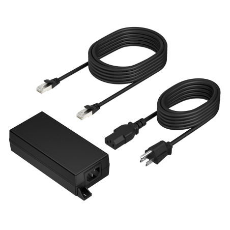 Poly PoE++65W2.5G w/CAT6A+PwrCrd
