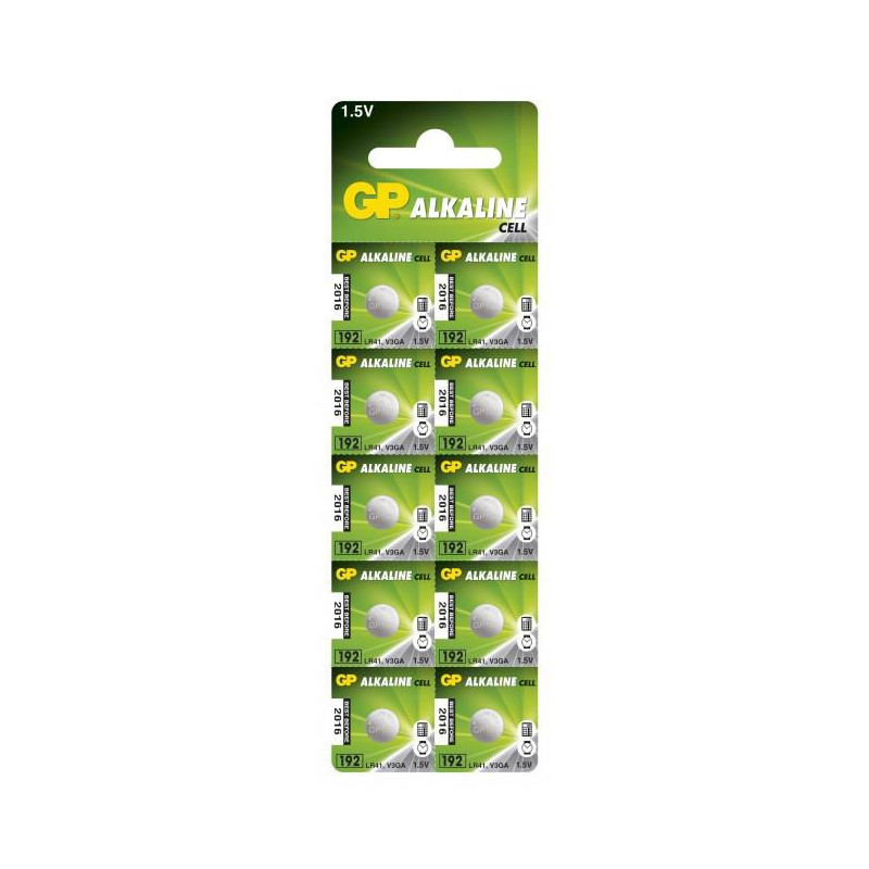 ALKALINE BUTTON CELL LR41