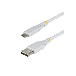 Cable Cargador Usb-a A Usb-c De 2M - Cable USB Blanco | APLIUM