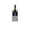 Cable Ethernet CAT6A Ftp Ultra Fino Negro 15CM Antienganche | APLIUM