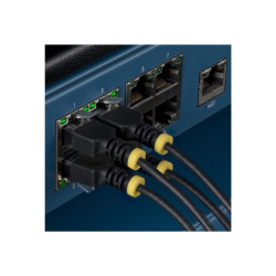 Paquete De 10 Cables De Red CAT6A Ultra Fino 15CM - Negro | APLIUM