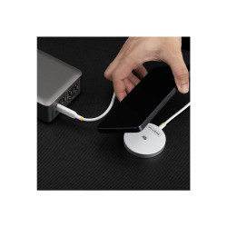 Base De Carga Inalambrica Magnetica QI2.2 De 25W Blanca | APLIUM
