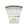 STARTECH 6ASTP34GRS30CM10PK - Cable CAT6A Ftp Ultra Fino | APLIUM