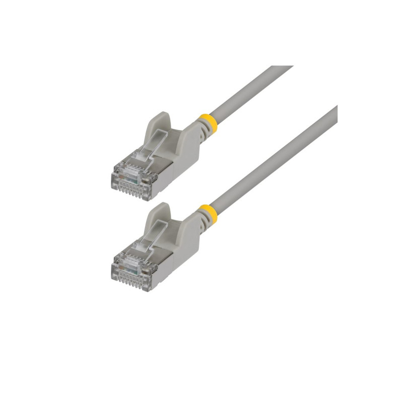 Cable Ethernet CAT6A Ftp Ultra Fino Gris 80CM Antienganche | APLIUM