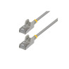 Cable Ethernet CAT6A Ftp Ultra Fino Gris 15CM Antienganche | APLIUM