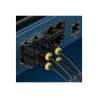 Paquete De 10 Cables De Red CAT6A Ultra Fino 30CM - Negro | APLIUM