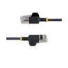 Cable Ethernet CAT6A Ftp Ultra Fino Negro 1.5M Antienganche | APLIUM