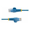 Paquete De 10 Cables Delgados CAT6 Snagless 50CM Lszh Azul | APLIUM