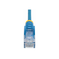 Paquete De 10 Cables Delgados CAT6 Snagless 50CM Lszh Azul | APLIUM