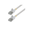Cable Ethernet CAT6A Ftp Ultra Fino Blanco 30CM Antienganche | APLIUM
