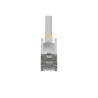 Cable Ethernet CAT6A Ftp Ultra Fino Blanco 30CM Antienganche | APLIUM