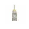 Paquete De 10 Cables Delgados CAT6 Snagless 25CM Lszh Gris | APLIUM