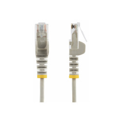 Paquete De 10 Cables Delgados CAT6 Snagless 25CM Lszh Gris | APLIUM