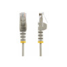 Paquete De 10 Cables Delgados CAT6 Snagless 25CM Lszh Gris | APLIUM