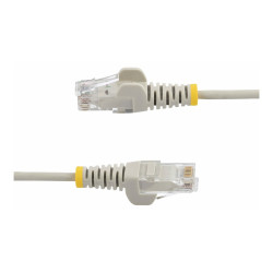 Paquete De 10 Cables Delgados CAT6 Snagless 25CM Lszh Gris | APLIUM